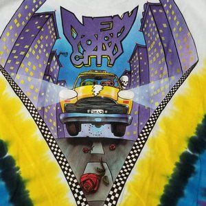 Grateful Dead Tie Dye New York City Taxi SYF Rose